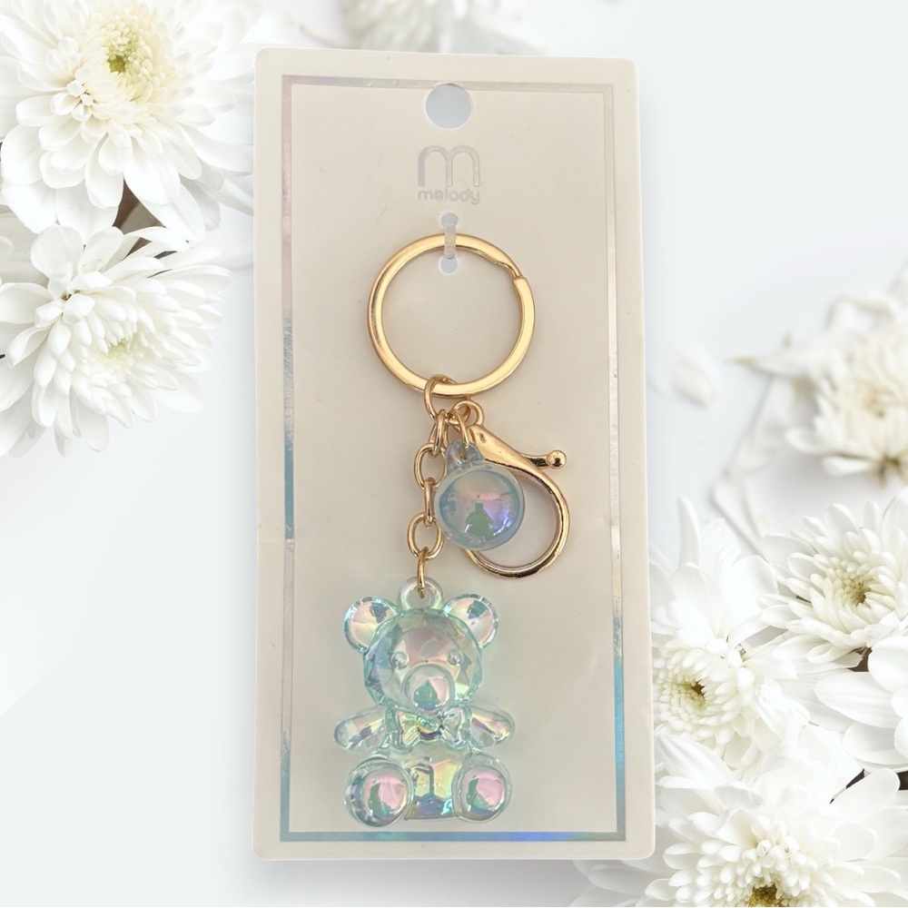 NEW Teddy Bear Bag Charm/Keychain